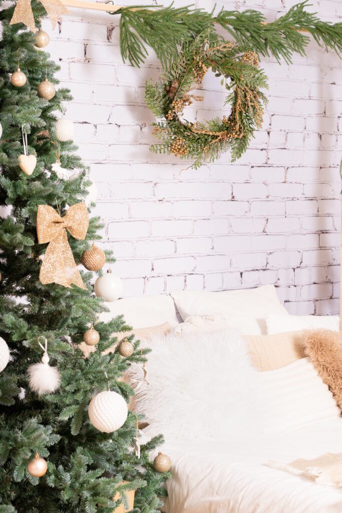 décor studio photo noel-shirleylamphotographe